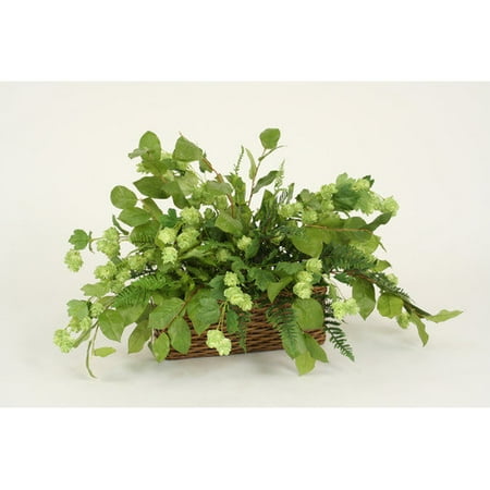 Distinctive Designs Silk Arrangement in Bread Basket
