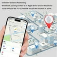 thumbnail image 3 of Wireless GPS Smart Tracker Work with Apple Find My Anti Lost Reminder(White), 3 of 7