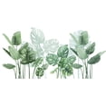 thumbnail image 2 of Green Leaves Plant Wall Stickers Decal Nursery Decor Art for Home, 2 of 7