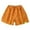 Orange, variant on HAYIMI Children's Cotton Linen Shorts Summer, Beach Vacation Shorts for Baby Boys & Girls, Colorful Linen Pants, Coffee, 10-11Years