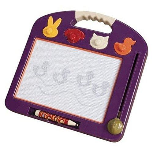 B. Toulouse Laptrec Magnetic Drawing Board - Plum Purple - Walmart.com