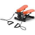 thumbnail image 1 of Mini stepper for home exercise with resistance bands and LCD display, 1 of 7