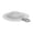 White, variant on Tub Ring Hair Catcher Silicone Sink Drain Strainer, Weighted Dome Hair Trap For Bathtub And Shower, Easy Remove Pull Tab, Fits Flat And Pop-Up Drains