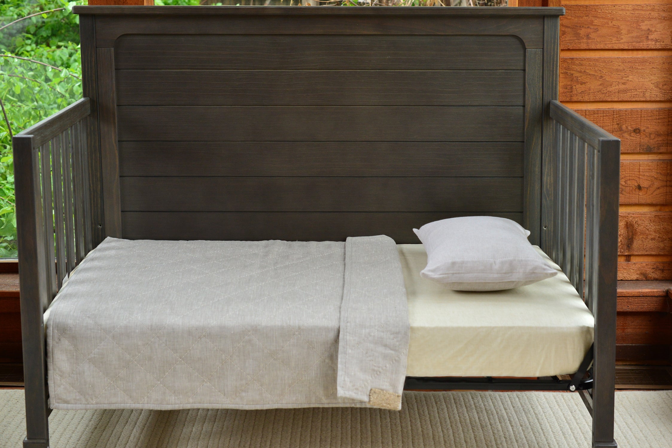 Waxed Linen Mattress Zip Covers