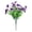 Dark Purple, variant on 7-Branch Artificial Eucalyptus Flower Bush for Vase, Porch and Home Decor, Purple