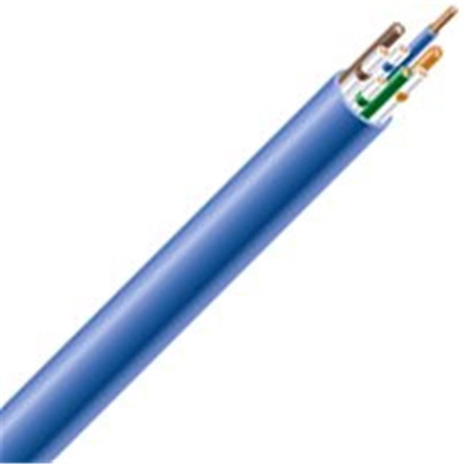 Southwire 56917749 Cat5E Cable Plenum Blue 1000 ft.