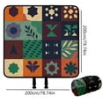 thumbnail image 5 of Picnic Blanket with Handle - 78 Inches Triple Soft Durable Fabric, Foldable Outdoor Mat for Beach, Park, Camping & Travel, 5 of 12