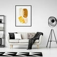 thumbnail image 5 of Radiant Glow Wall Art Poster, Minimalist Yellow and White Abstract Prints for Modern Bedroom, Office or Living Room Decoration, Unframed Size 45x60 cm / 18x24″, 5 of 13