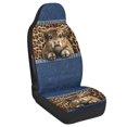 thumbnail image 2 of Psesaysky Highland Cow Car Seat Covers, 2 Pack Waterproof Polyester Seat Cushion Covers for Most Suv Cars and Trucks, 2 of 12