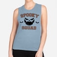 thumbnail image 2 of Spooky Squad Women's Muscle Tank 2X-Large Stonewash Denim, 2 of 5