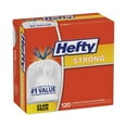 thumbnail image 2 of Hefty Strong Tall Kitchen Drawstring Bags, 13 gal, 23.75" x 27", White, 90/Box, Each, 2 of 3