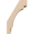 thumbnail image 3 of Ekena Millwork 5"W x 6"D x 10"H Merced Rough Cedar Woodgrain TimberThane Knee Brace, Primed, 3 of 6
