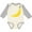 Natural and Heather, variant on Inktastic Banana Boys or Girls Long Sleeve Baby Bodysuit
