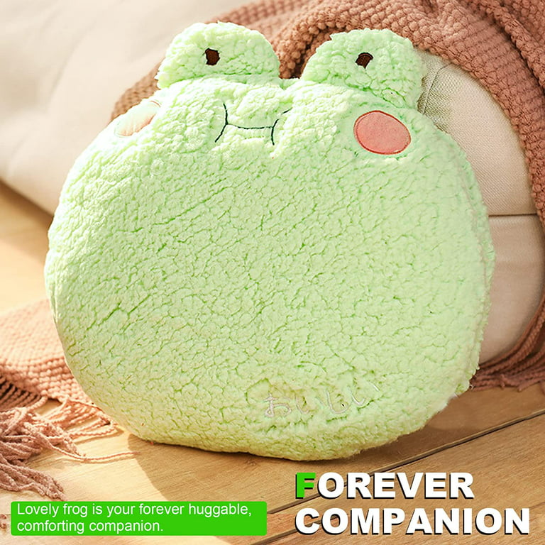 Frog Plush Pillow, Soft Frogs Bears Stuffed Animal Cute Plushies Cartoon  Doll Hugging Pillow Home Cushion Decoration Birthday Gift, for Children  Kids Toddlers Girlfriend 