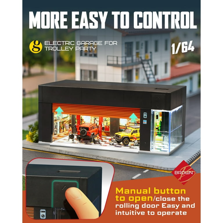 Joycrown 1/64 Scale Diecast Display Case for Hot Wheel Storage