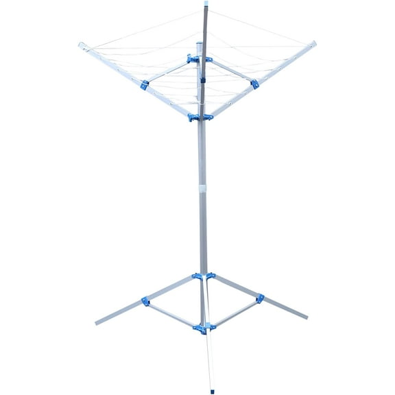 MONIPA Umbrella-Shaped Clothes Hanger Metal Clothes Drying Rack Dryer Floor-Standing Clothes Foldable Metal Drying Rack