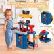 thumbnail image 5 of Banco de herramientas GEIYATOI 3 en 1 para niños con taladro eléctrico de 2 a 6 años, 5 of 7