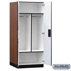 Designer Wood Storage Cabinet Wardrobe 76 Inches High 24 Designer Wood Storage Cabinet Wardrobe 76 Inches High 24 Deep Mahogany