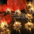 thumbnail image 5 of Halloween String Lights Decorations, 5FT 10 LED Halloween Lights, Cute Pumpkin Spider Black Cat Lights for Party Indoor Outdoor Home Decor, 5 of 5
