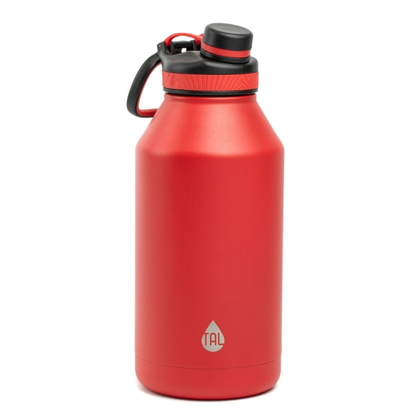 Tal Water Bottle Double Wall Insulated Stainless Steel Ranger Pro Tumbler 64oz Red Walmart Com Walmart Com