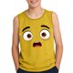thumbnail image 1 of Niños Pequeños Camisola sin Mangas Suave Gradiente Impresión Moda Lindo Fondo para Niños Ocio, 1 of 8