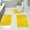 Yellow-YE-clearacne, variant on kttectoa Solid Color Bath Mats 3 Set Bathroom Rugs For 3 Pcs Toilet Mats Universal Soft Comfortable Water Absorption Non-Slip Thick Machine Washable Easier To Dry Dark Christmas Gifts