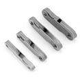 thumbnail image 1 of Stainless Steel Radius Measuring Tool Gauge Set, R0.3, 1.5/ R1, 6.5/ R7, 14.5/ R15, 25, for Tool & Die Makers, Machinists, 1 of 7