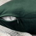 thumbnail image 3 of Fundas de almohada navideñas de terciopelo EMEMA, paquete de 2 unidades, 51 x 51 cm, color verde oscuro, 3 of 6