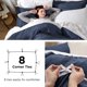 thumbnail image 3 of Juego de fundas de edredón Bedsure, tamaño queen, 3 piezas, prelavadas, 3 of 5