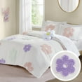 thumbnail image 1 of Set de edredón Urban Habitat Kids Gracie Twin blanco/morado, 1 of 6