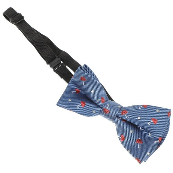 DECOMELODY Boys Bowtie Fashionable Design 3D Jacquard Pattern Polyester Ties for Children Graduation 1Pcs 3.9x2.2in