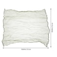 thumbnail image 2 of BESTYASH 6pcs Event Napkins Grey Wrinkle Resistant Parties Home Users, 2 of 6