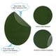 thumbnail image 4 of Kit de Parche Ovalado Termoadhesivo Uxcell para Reparar Pantalones Camisas Chaquetas Verde 12 Piezas, 4 of 6