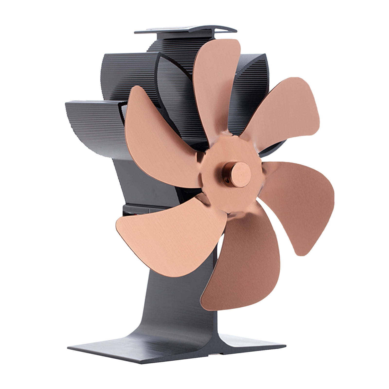 Teissuly Stove Fan Fans Fireplace Wood Stove Fan With 6 Blade Walmart
