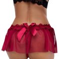 thumbnail image 2 of Gibobby Calzoncillos hipster Ropa interior Cintura T Pantalones Nuevo encaje Encaje Encaje Ropa interior Ropa interior Sexy Bragas de mujer(Rojo，Talla única), 2 of 5