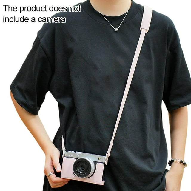 Camera Case, Protect Camera, 115g, Genuine Top Layer Cowhide and Aluminum Alloy Frame
