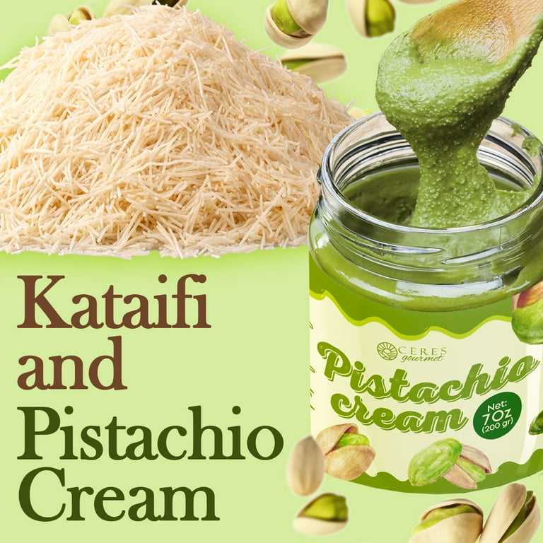Ceres Gourmet Kataifi 17.6Oz & Pistachio Pistachio Cream 7.76Oz