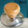 thumbnail image 6 of Fiocias Pot Lid Cover Knob Handle 4 Pieces Holding Knob Screw Handle Cooker Pot Caps Lid, 6 of 9