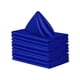 thumbnail image 1 of 10 servilletas de satén para bodas y fiestas, cuadradas, de 48 x 48 cm. Azul, 1 of 9