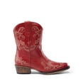thumbnail image 2 of Botas vaqueras rojas DREAM PAIRS SDAB2407W talla 9.5, 2 of 7