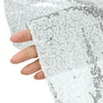 thumbnail image 5 of Unique Bargains Sequin Table Runner, Silver, 12" W x 71" L, 5 of 6