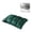 Green, variant on Twisted Microfiber Bed Pillow, Breathable Soft Fluffy Bread Sleeping Pillow, Low Profile 18.90 x 29.13 Inch