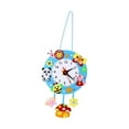 thumbnail image 5 of DIY Wall Clock Material Montessori Toys Learning Cute Crafts Cognitive Time Clock for Girls Toddlers Kids Decor Festival Supplies Animal, 5 of 8