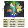 thumbnail image 3 of Wings Of Fire Blanket Fuzzy Plush Bed Blanket Cozy Fluffy Air Condition Quilt For Adults Kids, 3 of 6