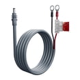 thumbnail image 1 of Cable de alimentación de 18awg Cable de alimentación de DC 30A Fusible Terminal de anillo de cable de extensión resistente al agua resistente a los 10m, 1 of 8