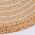 thumbnail image 6 of Womens Beach Hat Women Foldable Wide Brim Straw Empty Top Sun Hat Beach Black One Size, 6 of 8