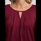 thumbnail image 4 of Blusas de Larga para Mujer, Blusas Informales de Negocios, Elegantes, para el Trabajo, la Oficina, Camisas Holgadas de Verano, Conjuntos de Moda 2025 Vino Tinto L, 4 of 10