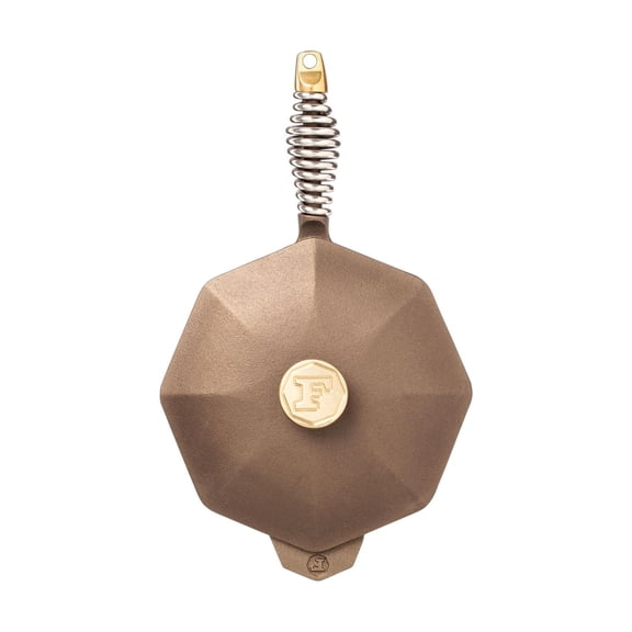 FINEX 8" Cast Iron Skillet with Lid - Versatile Cast Iron Pan - Cooking Pan Enhances Food Taste - Nonstick Skillet - Heirloom Kitchen Essentials - Pre-Seasoned with Flaxseed Oil