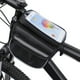 thumbnail image 1 of Bolsa Para Cuadro De Bicicleta, Cintas Reflectantes De Tela De Nailon 600D, Bolsa Para Bicicleta Con Cremallera Doble Y Diseño Acolchado De EVA Para Teléfonos De 3,5 A 4,8, 1 of 7