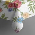 thumbnail image 5 of Pioneer Flower Floral Print Pattern Square Tablecloth, Waterproof Wipeable Spillproof Washable Table Cover for Home Kitchen Party Decor, 52"x52", 5 of 6